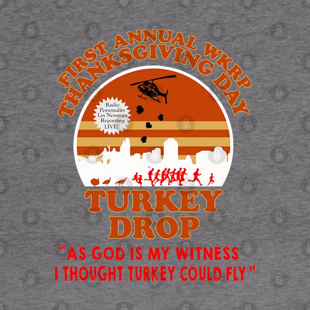 WKRP Thanksgiving Day Turkey Drop by vestiart